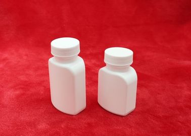 Chai nhựa vuông Polyetylen mật độ cao cho thuốc giai đoạn đóng gói thực phẩm